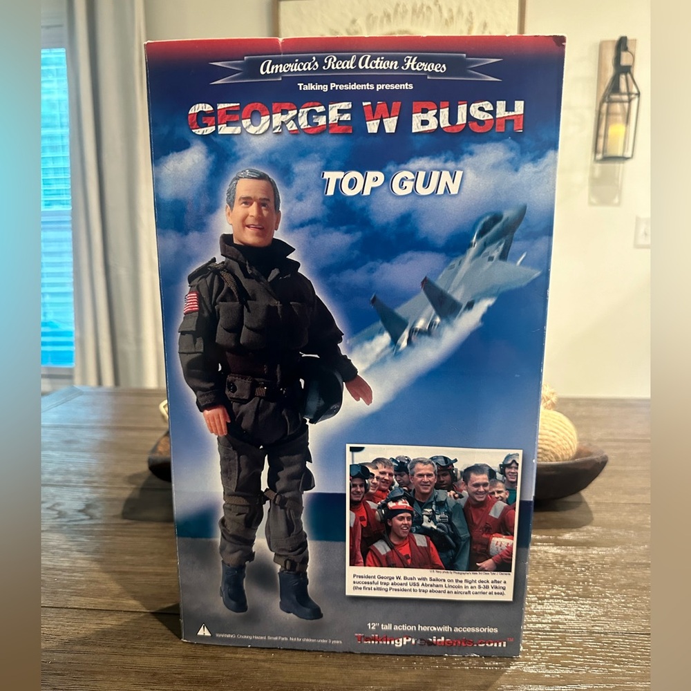 George W Bush  Top Gun Action Figure
